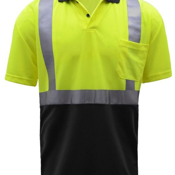 Class 2 Moisture Wicking Reflective Polo Shirt Thumbnail